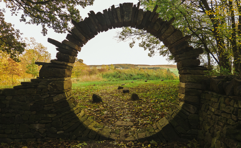 Stone-circle-arch-broughton-estate